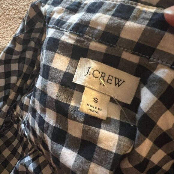 J Crew small plaid blouse - Picture 9 of 9